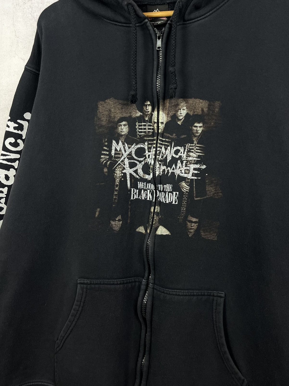 My Chemical Romance Vintage My Chemical Romance The Black Parade Zip Hoodie Y2K Size US XL / EU 56 / 4 - 3 Thumbnail