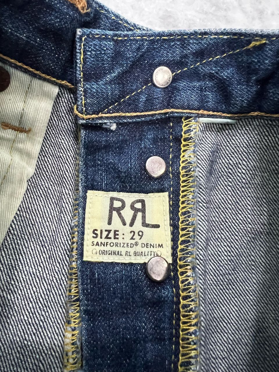 Polo Ralph Lauren × RRL Ralph Lauren POLO RALPH LAUREN RRL DENIM JEANS Size US 29 - 10 Thumbnail
