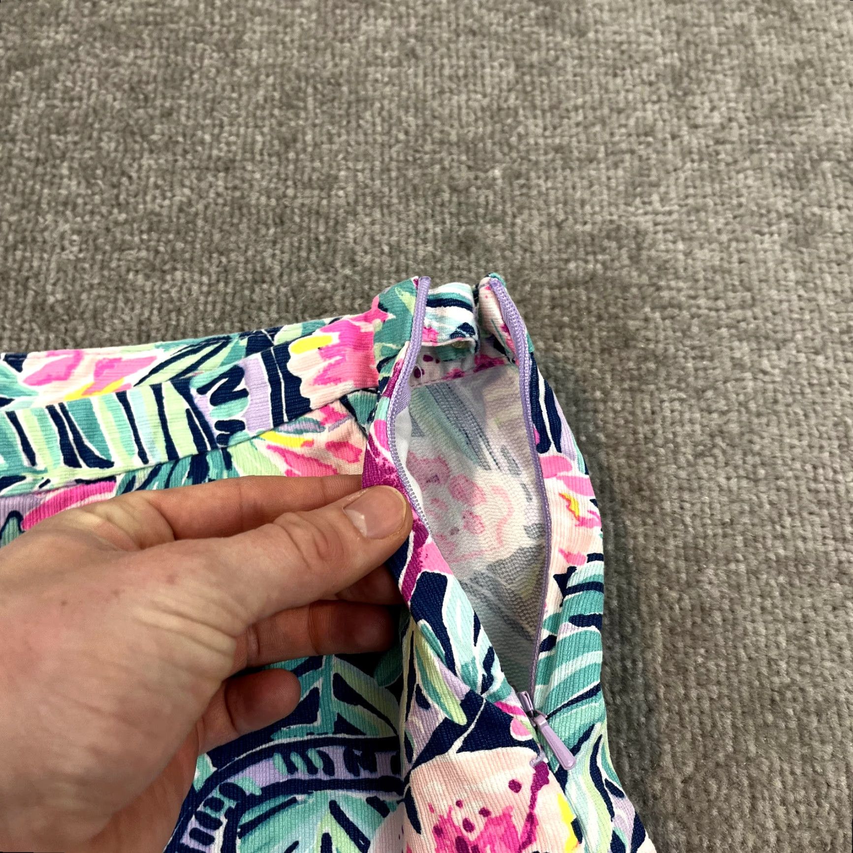 Lilly Pulitzer LILLY PULITZER Floral Shorts Women Size 8 Multicolor Chino Preppy Casual Outdoor Size 30" / US 8 / IT 44 - 6 Thumbnail