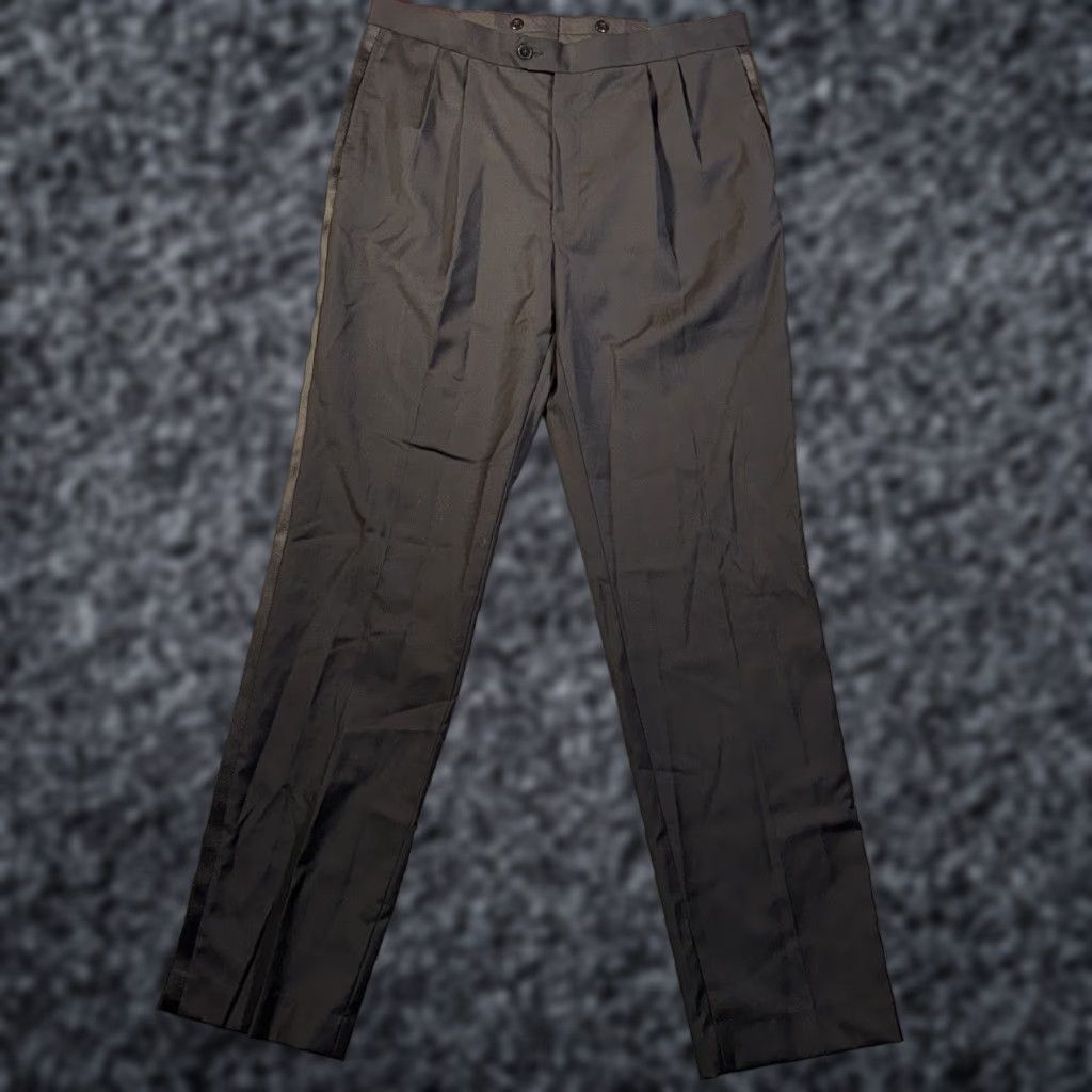 Lauren Ralph Lauren Pants Men’s 34x34 Black Classic Fit Wool Dress Trousers Dress Pants Men Black Wool Classic Fit 34x34 Mens