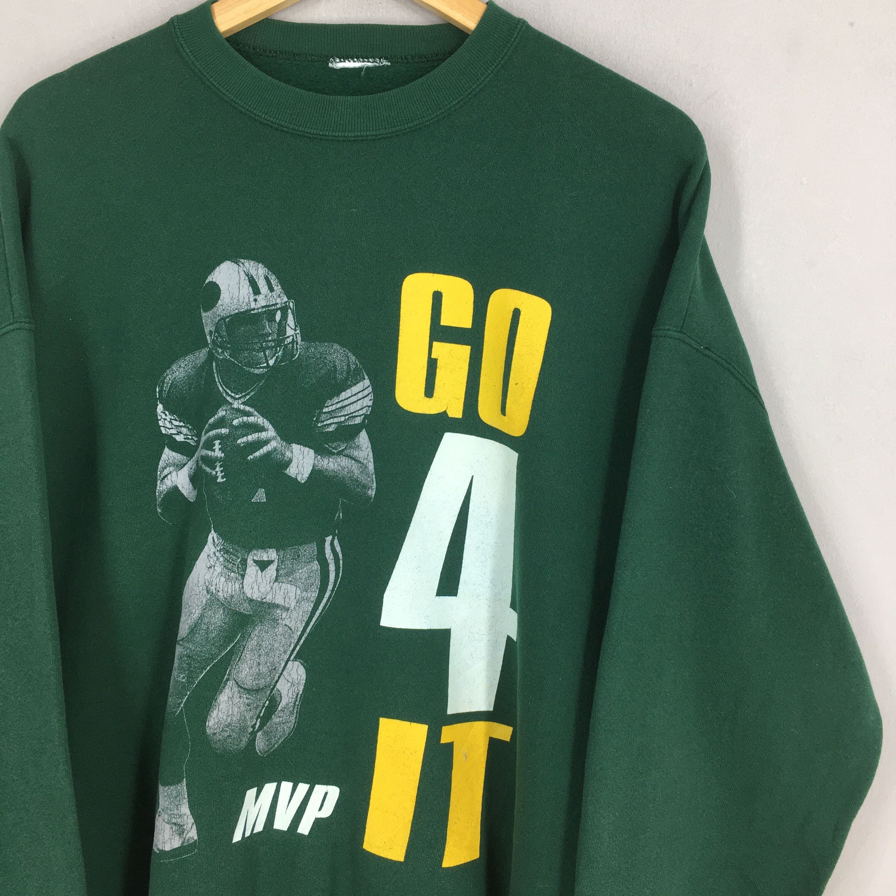 NFL Vintage Green Bay Packers Football NFL Sweatshirt XLarge Size US XL / EU 56 / 4 - 2 Thumbnail