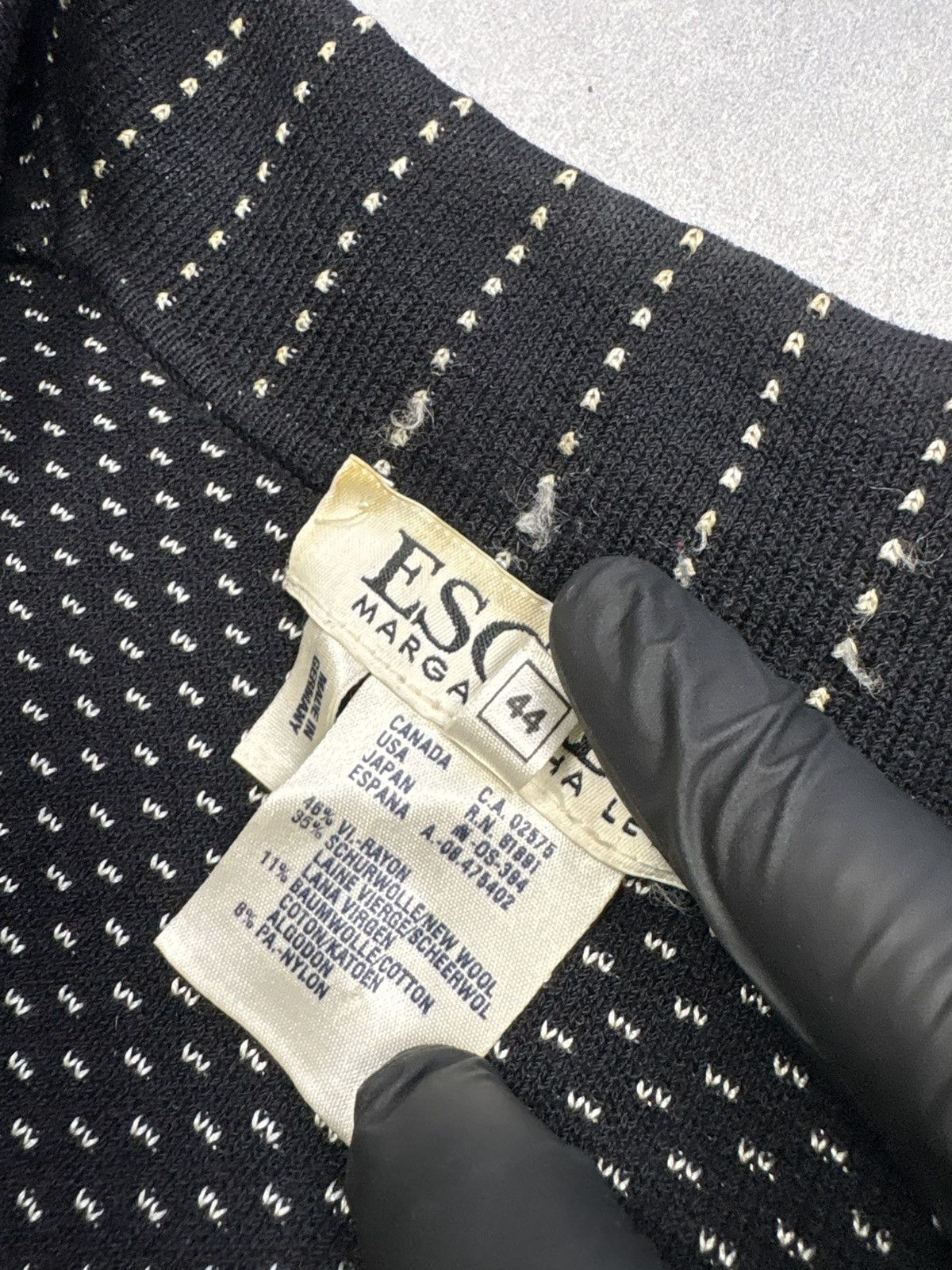 Escada Vintage 90s Escada Margaretha Ley Coat Archive Jacket EU 44 Size M / US 6-8 / IT 42-44 - 14 Thumbnail