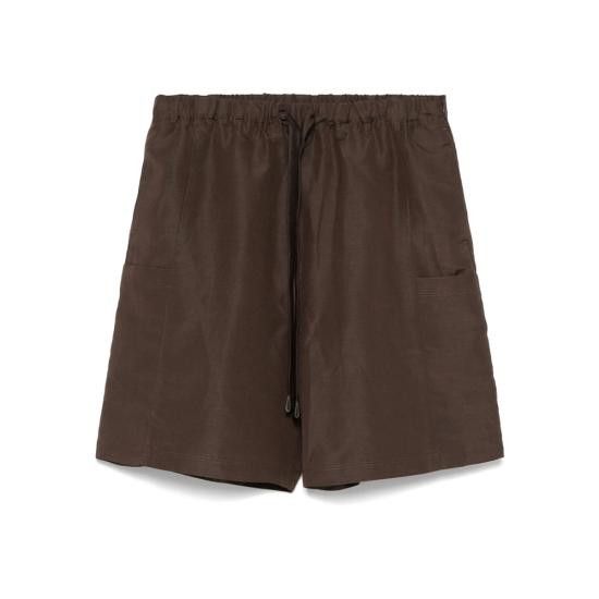 Max Mara MAX MARA Women Shorts & Burmudas QUEBEC 644 002 BROWN Size 27" / US 4 / IT 40 - 1 Thumbnail