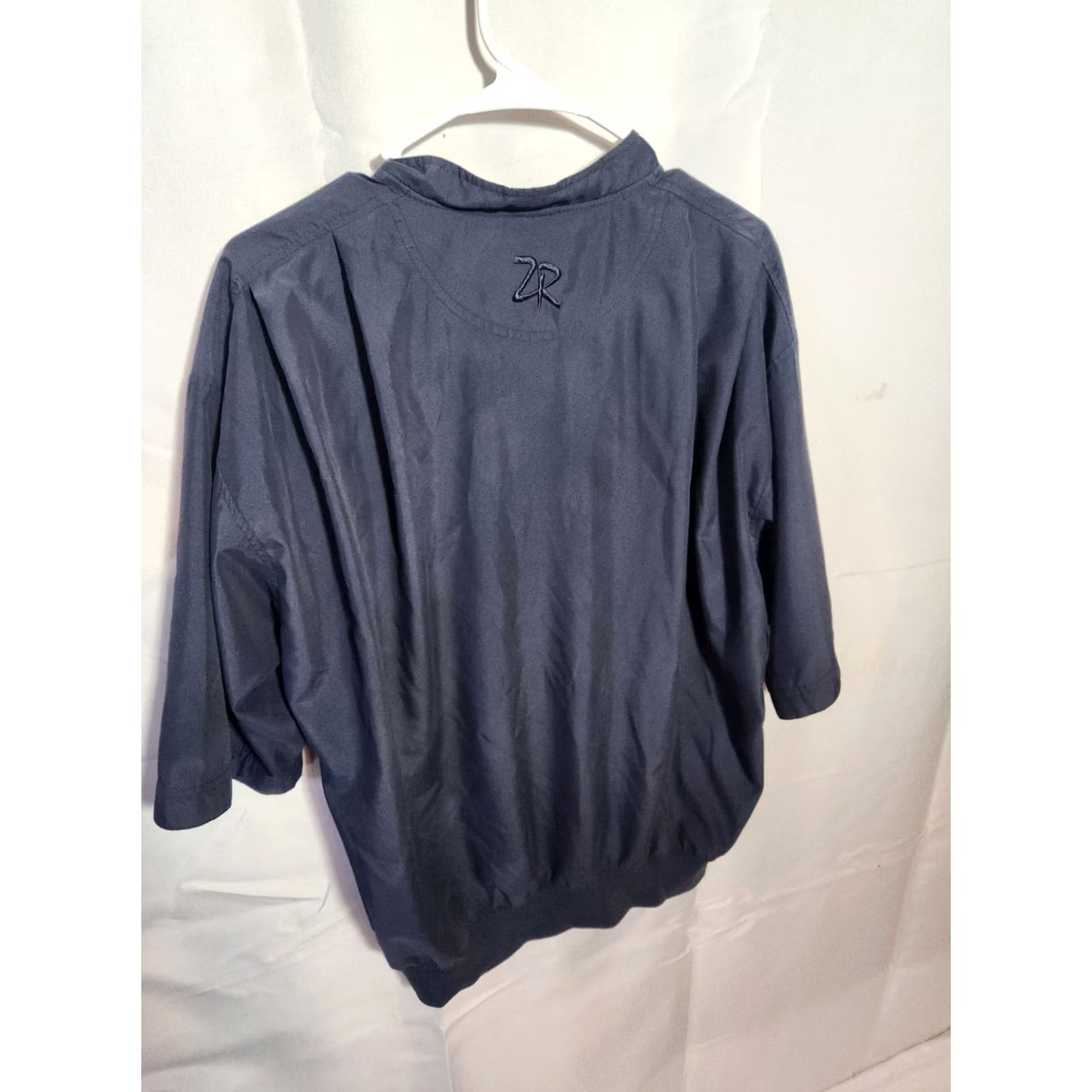 Vintage Zero Restriction Golf Outerwear Men's Classic Snap Up Wind Shirt Sz M Blue Size US M / EU 48-50 / 2 - 3 Thumbnail