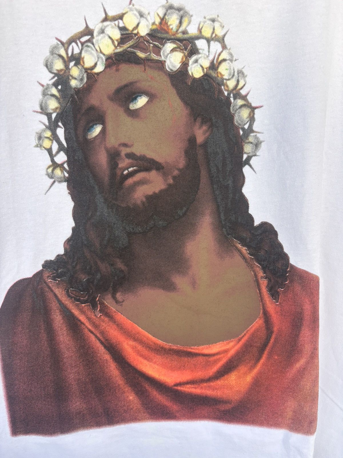 DENIM TEARS Denim tears jesus tee with back hit Size US XL / EU 56 / 4 - 2 Thumbnail