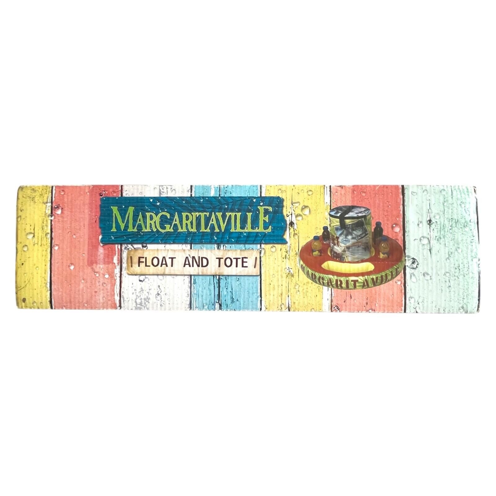 Other Margaritaville Float Cooler 5 Cup Holders NIB Pool Lake Size ONE SIZE - 8 Thumbnail