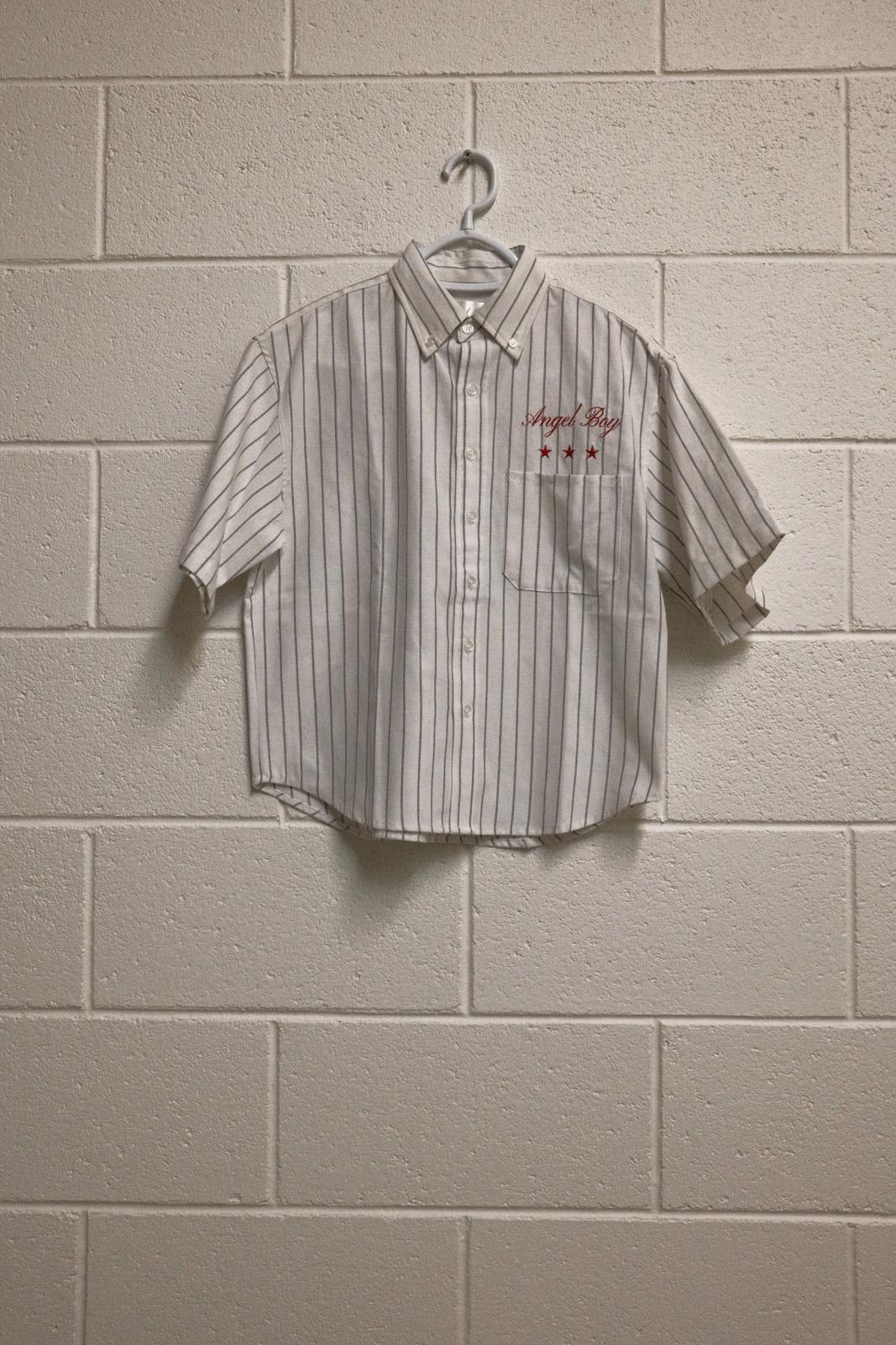 Other Angel Boy XS White and Black Striped Button-Up Shirt Size US XS / EU 42 / 0 - 1 Thumbnail