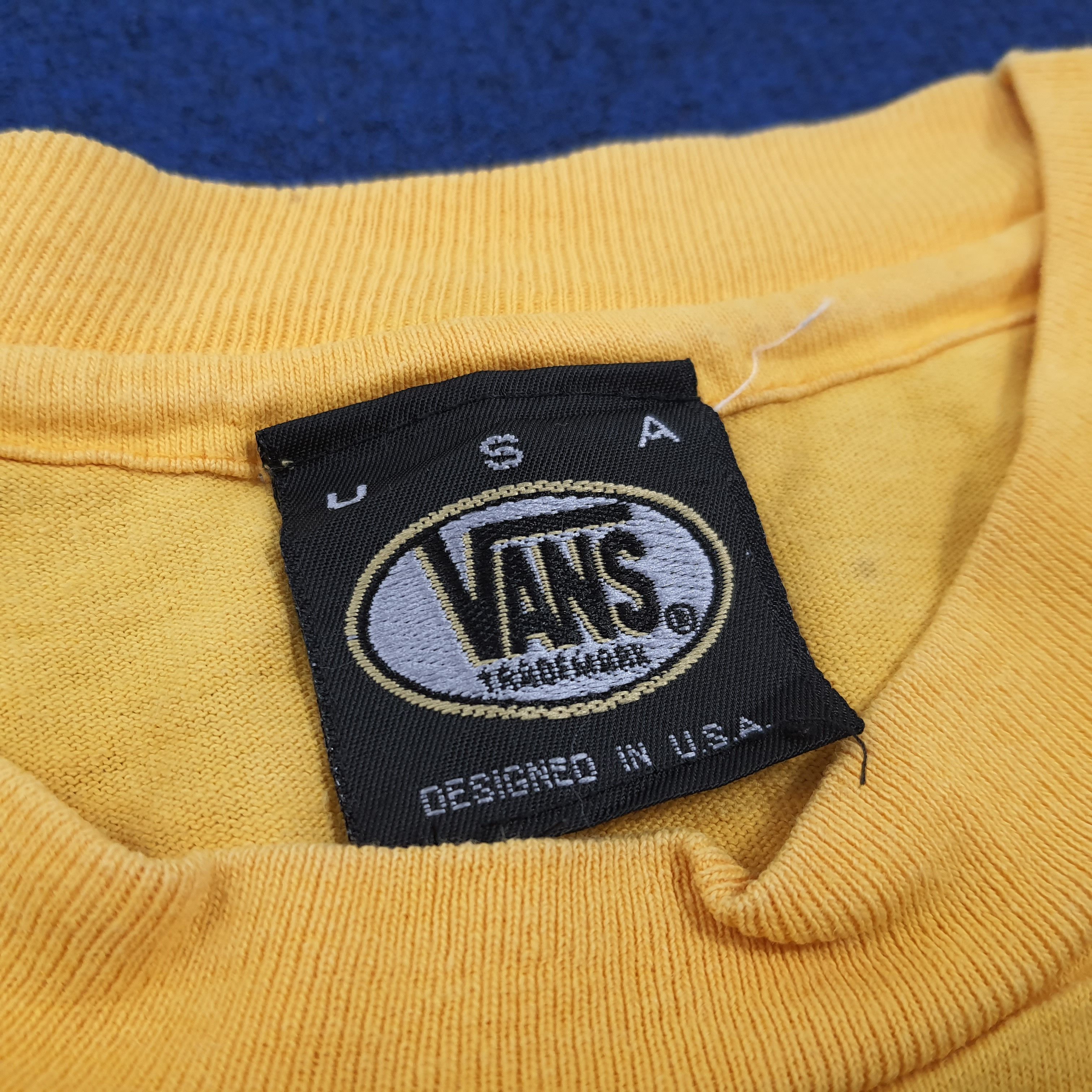 Vans Vintage Vans U.S.A Off The Wall Tshirt Size US M / EU 48-50 / 2 - 4 Thumbnail