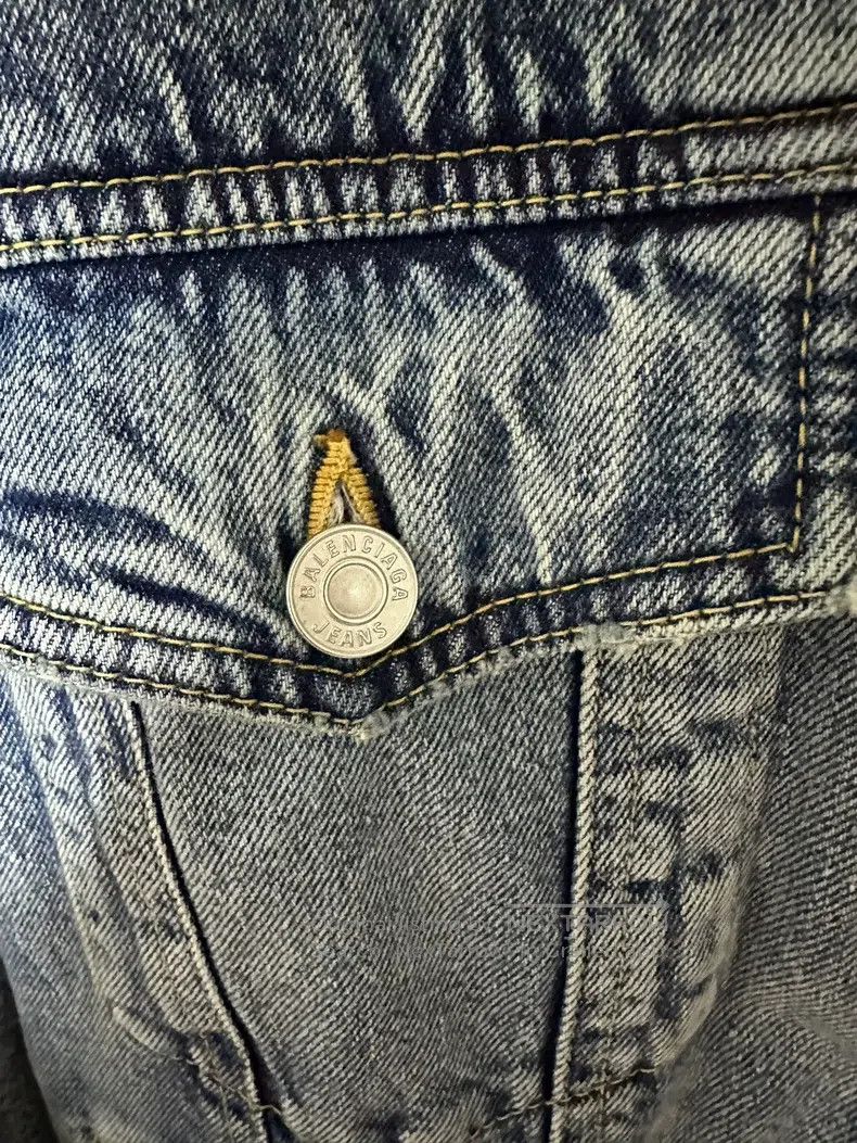 Other Balenciaga Denim cotton coat Size XS / US 0-2 / IT 36-38 - 3 Thumbnail
