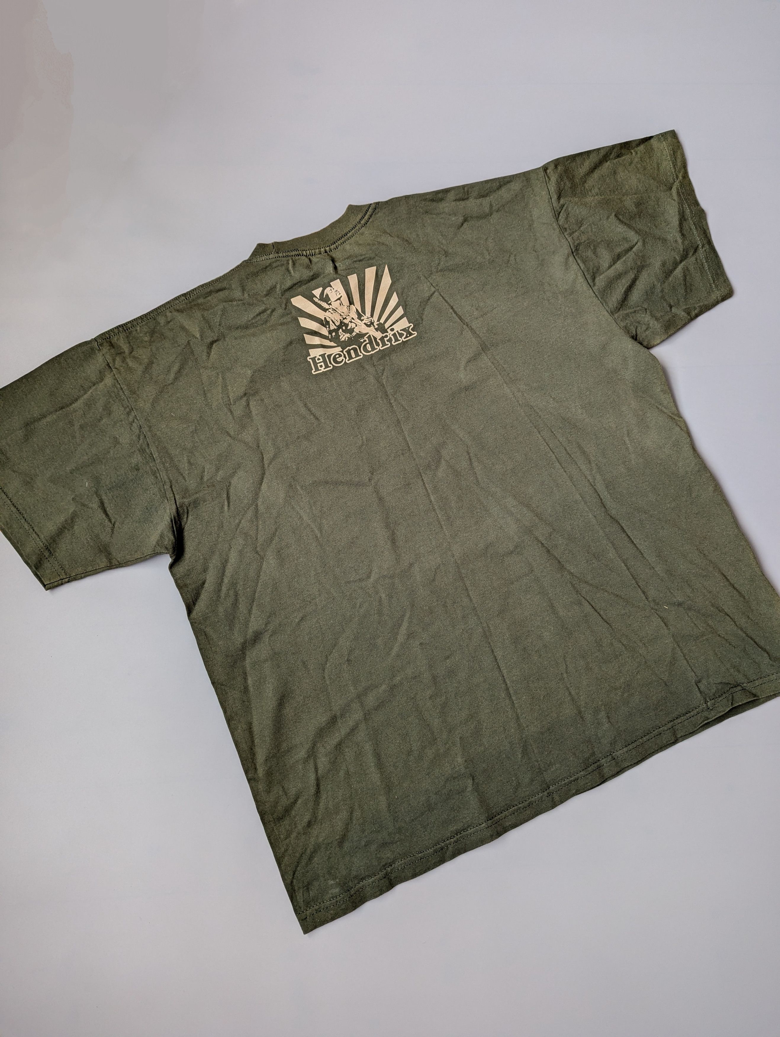 Band Tees × Vintage Vintage 2004 Jimi Hendrix Graphic t shirt Size US XL / EU 56 / 4 - 10 Thumbnail