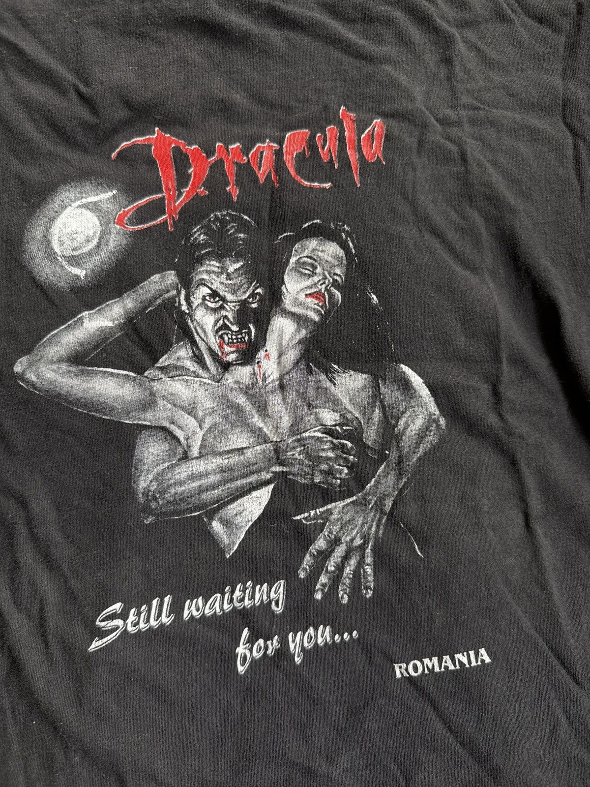 Vintage Vintage Dracula movie shirt Size US XL / EU 56 / 4 - 1 Thumbnail
