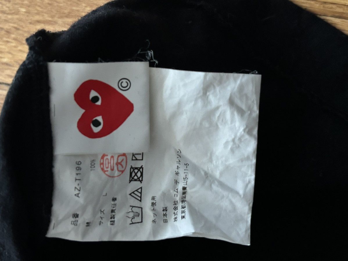 Comme des Garcons PLAY CDG play T shirt Size US L / EU 52-54 / 3 - 4 Thumbnail