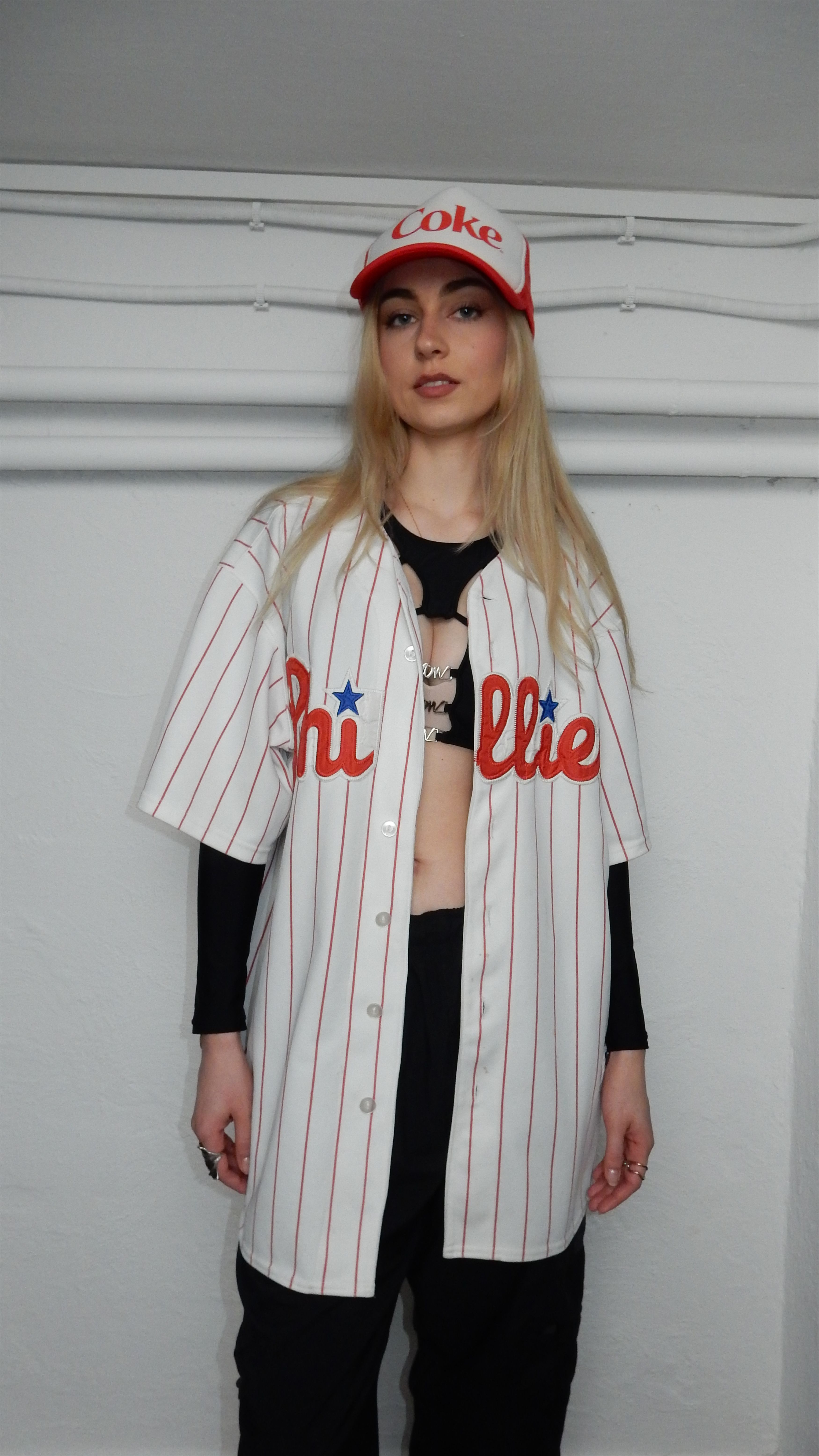 MLB × Majestic Majestic Phillies Rollins MLB white red jersey - XXL Size US XXL / EU 58 / 5 - 2 Thumbnail