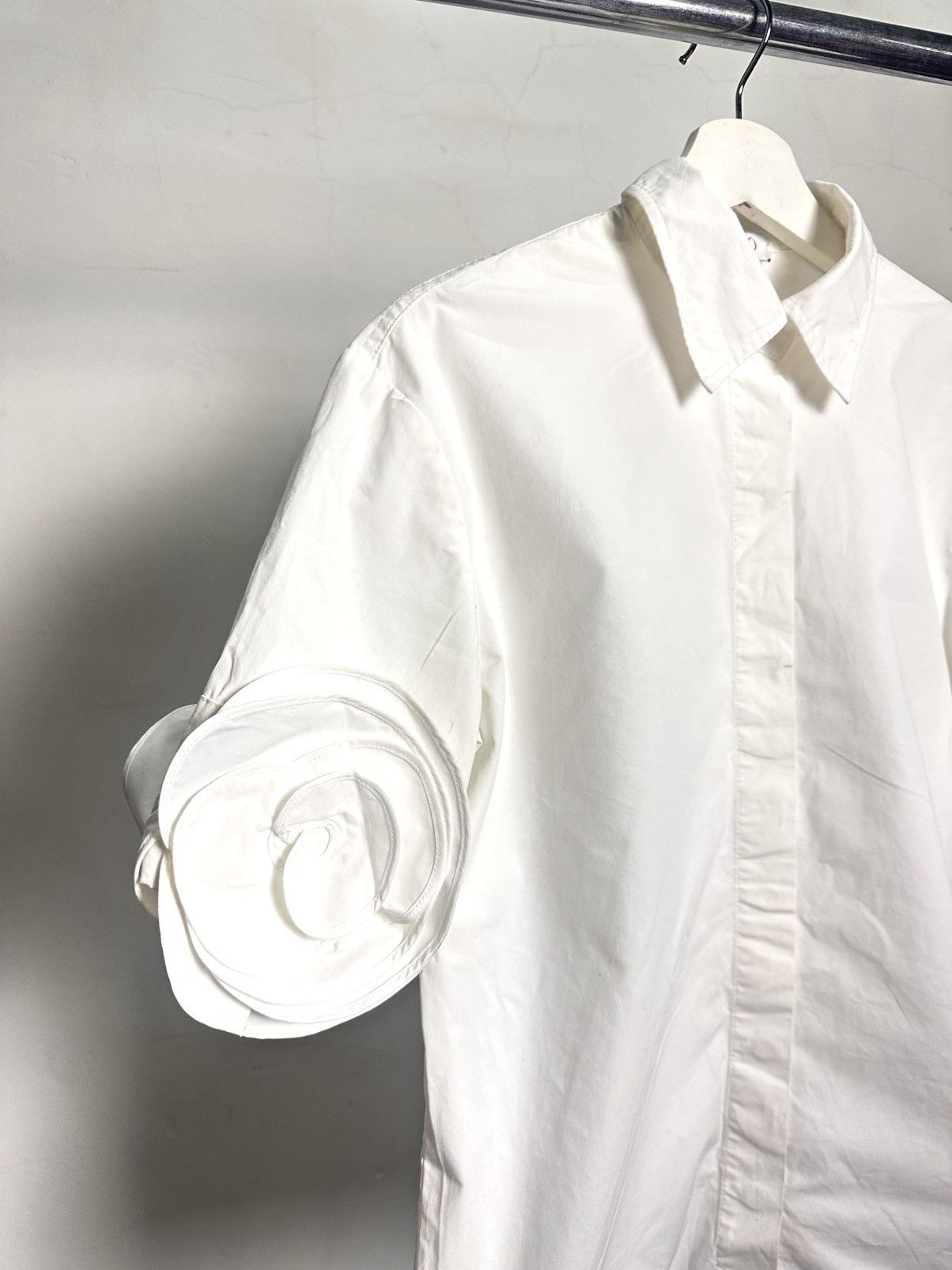 Valentino Valentino Compact Poplin Shirt Size S / US 4 / IT 40 - 5 Thumbnail
