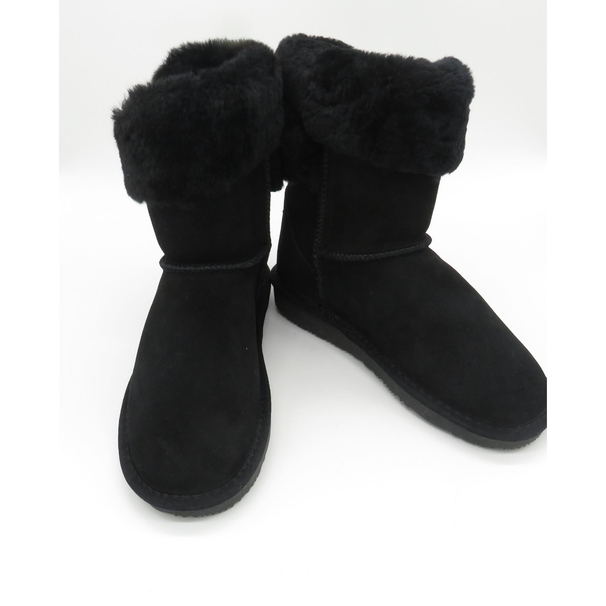 Other Gooce Women's Black Faux Fur Lined Winter Boots Size 5 NEW Size US 5 / IT 35 - 6 Thumbnail