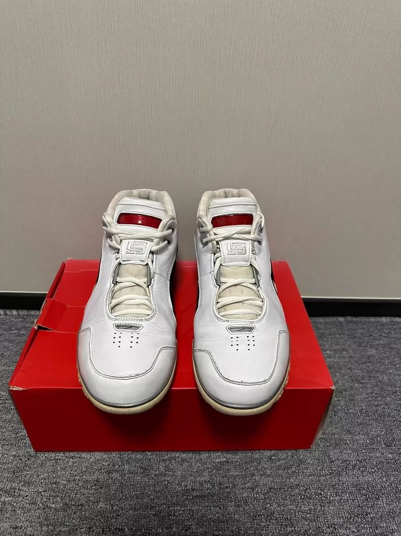 Balenciaga James Generation Black White Red Sneakers-2506 Size US 10.5 / EU 43-44 - 2 Thumbnail