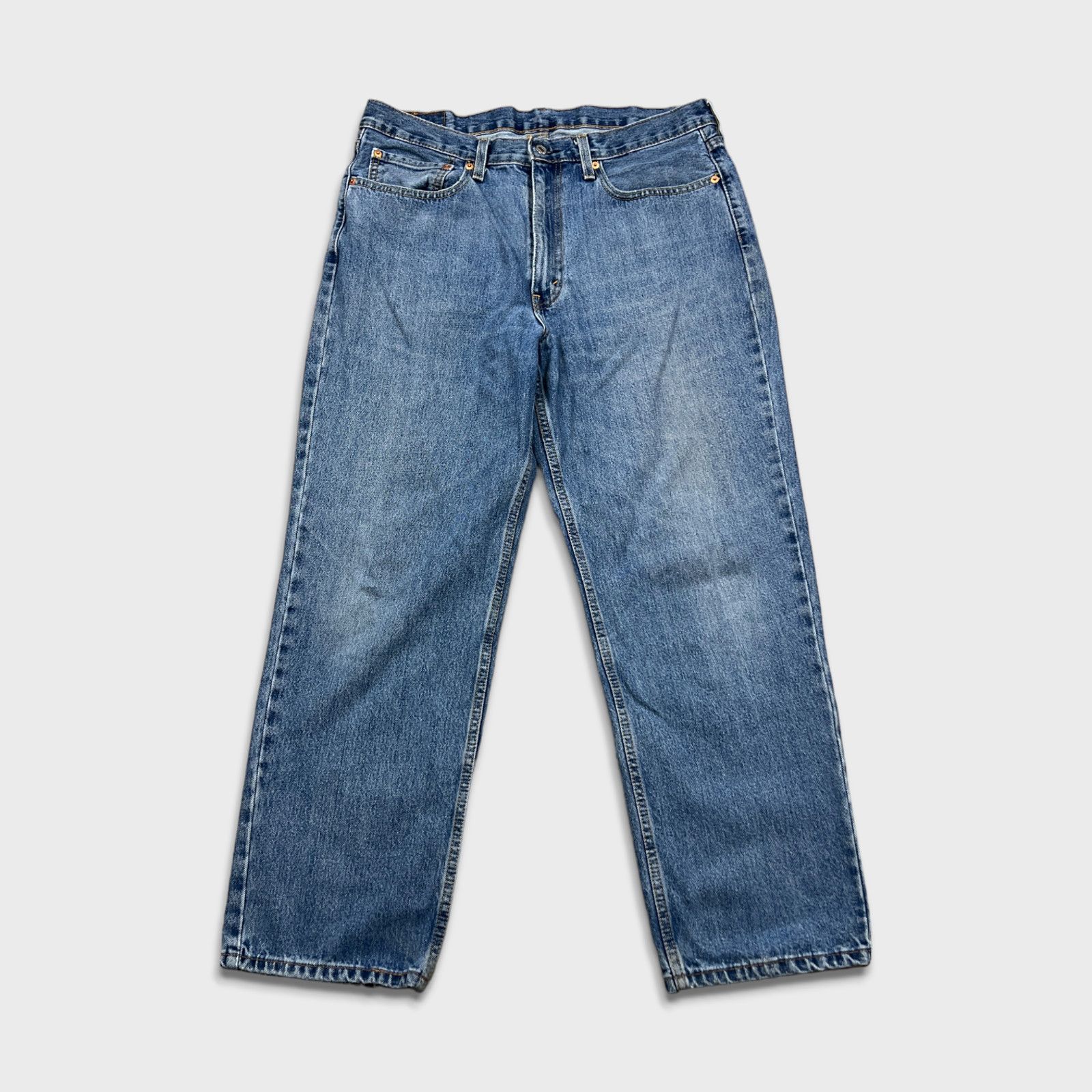Levi's × Vintage Levi's 550 Jeans 36x29 Relaxed Light Wash Baggy Denim Pants Size US 36 / EU 52 - 1 Thumbnail