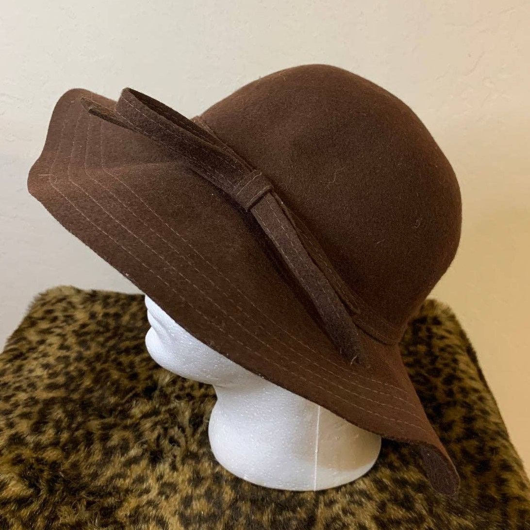 Other Wool Hat Brown Color Women One Size Fit All Size ONE SIZE - 1 Thumbnail