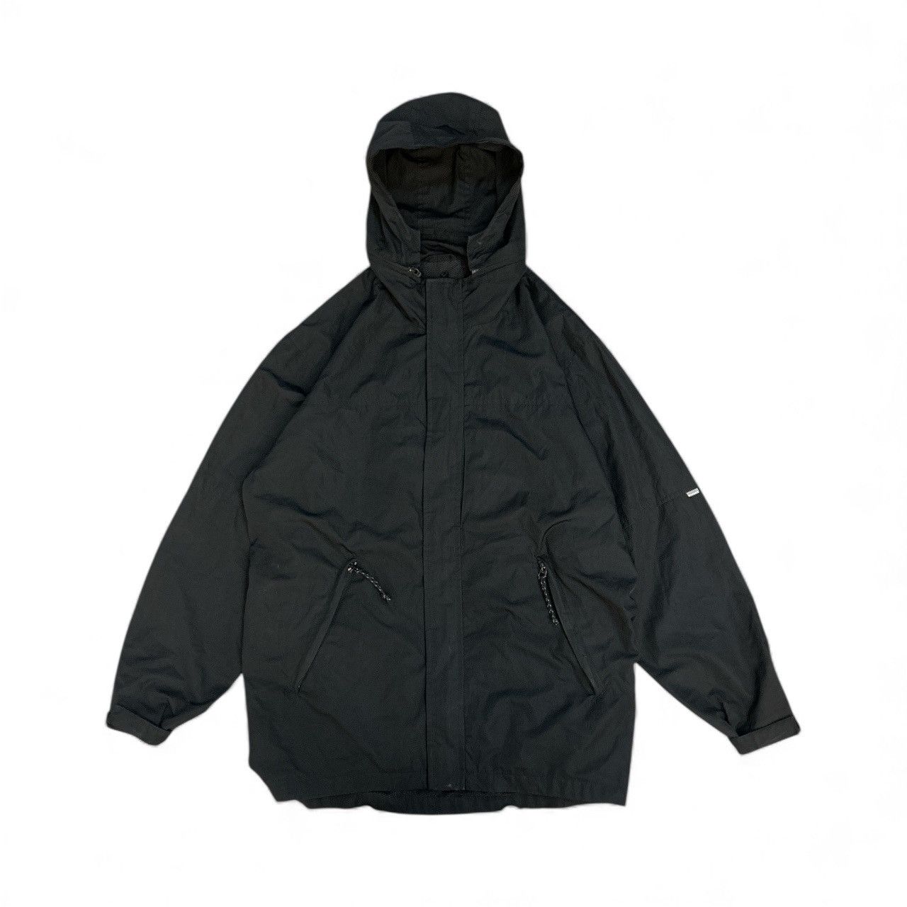 Stussy Vintage Stussy Black Technical Shell Jacket Hood Winbreaker Size US L / EU 52-54 / 3 - 1 Thumbnail