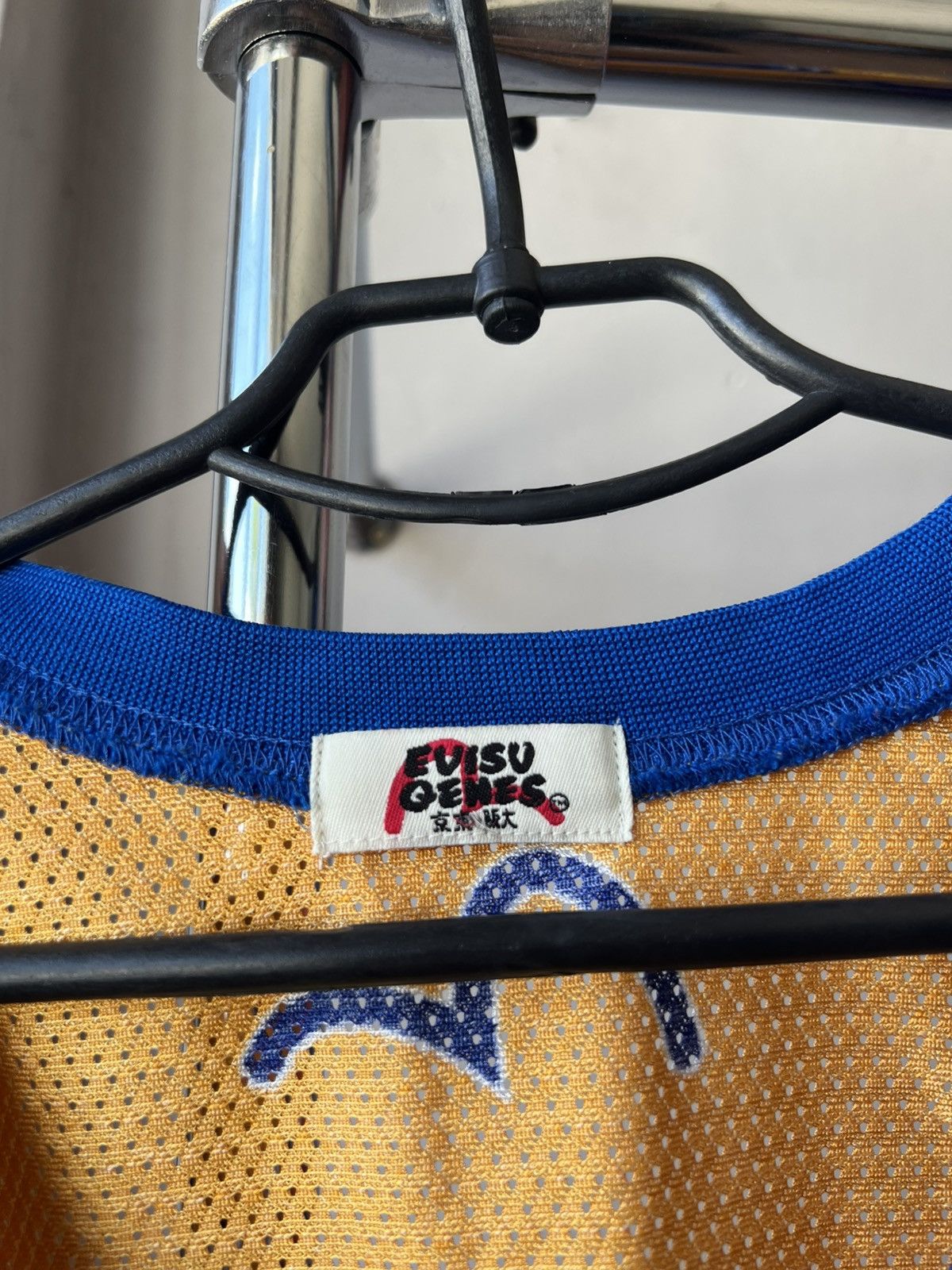 Evisu RARE VINTAGE EVISU X CHAMPION GENES NBA BASKETBALL JERSEY Size US L / EU 52-54 / 3 - 7 Thumbnail