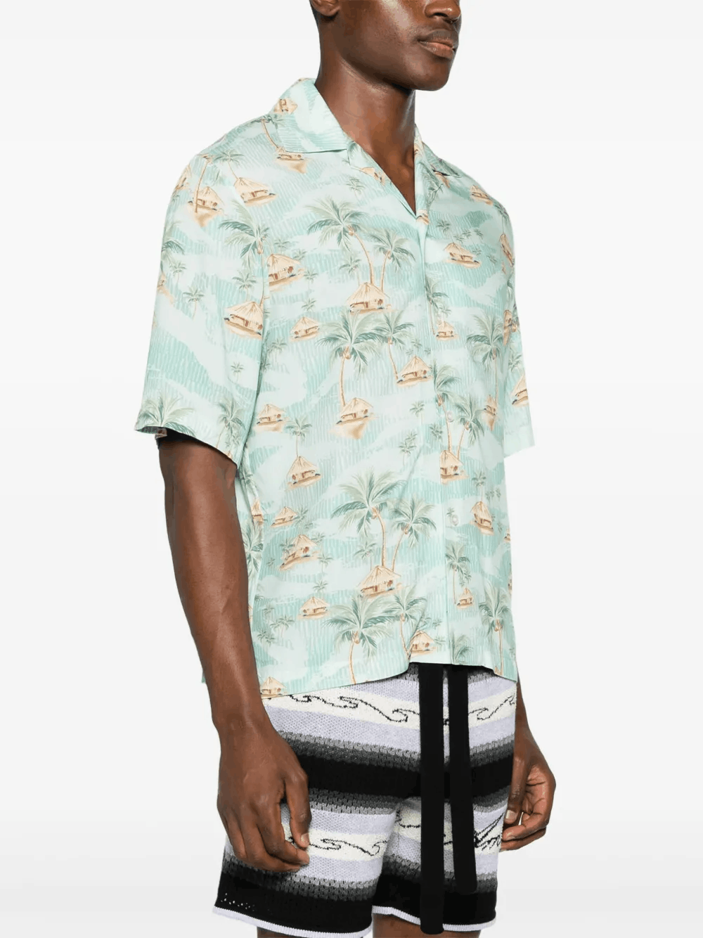 Other Repeat Palm Camp Shirt Size US S / EU 44-46 / 1 - 1 Thumbnail