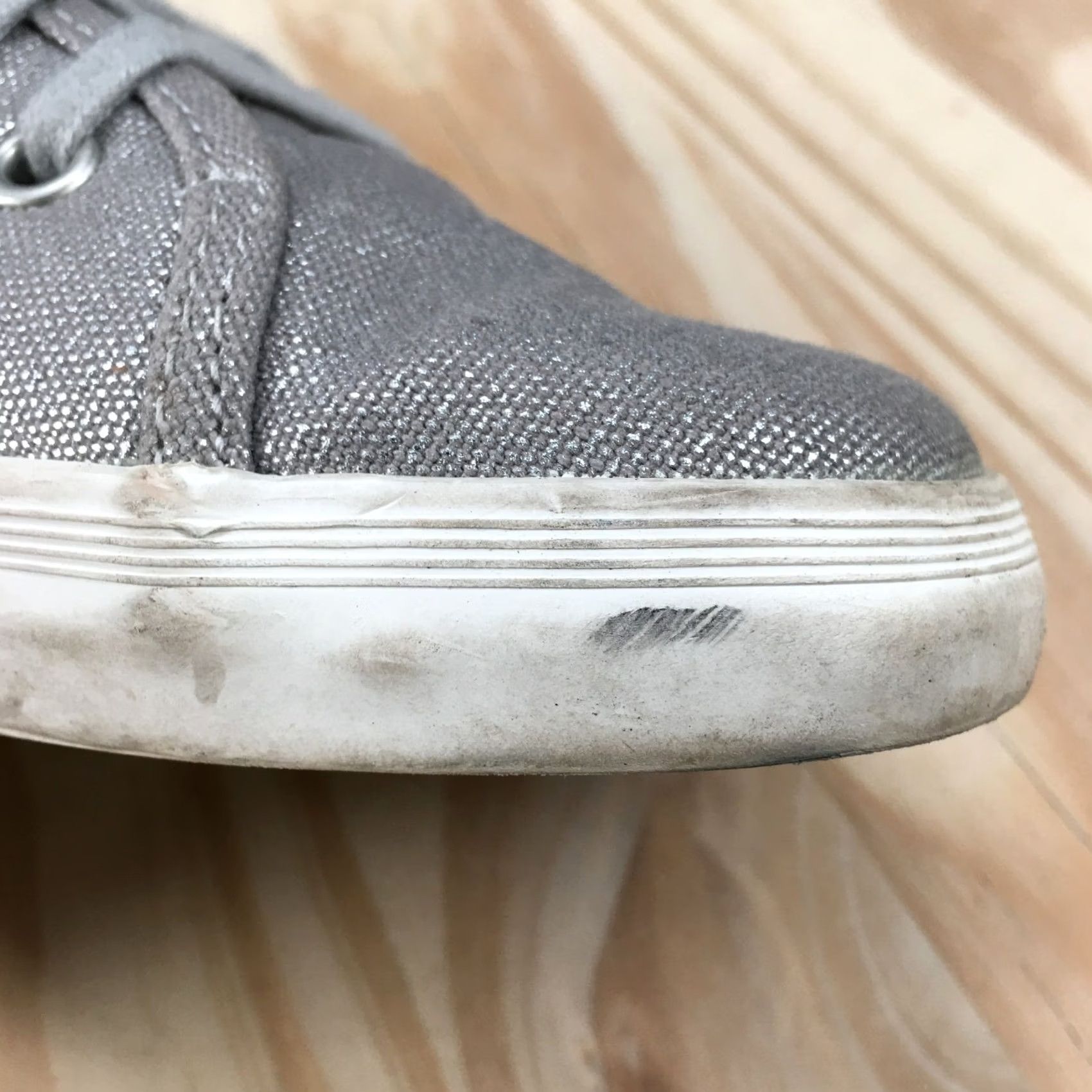 Keds Keds Women’s 5.5 Coursa Lace Up Low Top Sneakers Gray Canvas Shoes Casual Sneaker Adults Womens Size M / US 6-8 / IT 42-44 - 3 Thumbnail