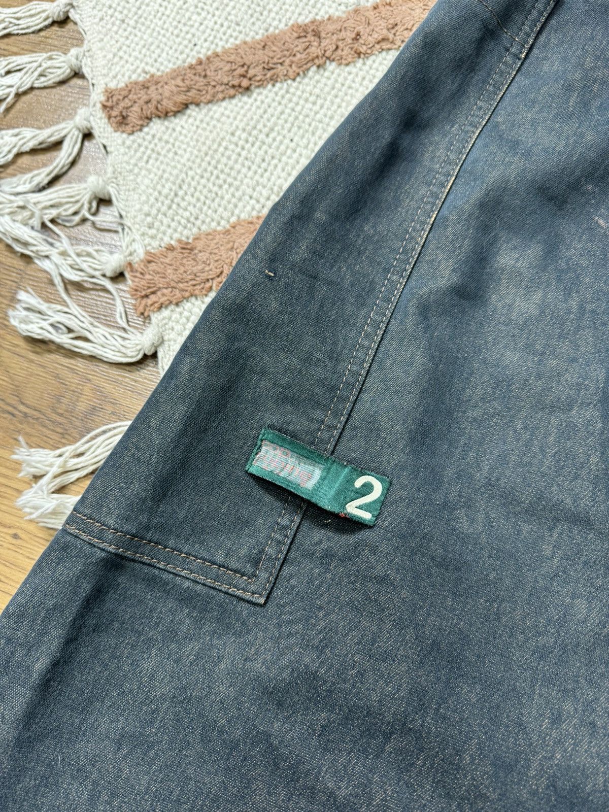 Cop Copine VINTAGE COP COPINE BIG LOGO WASHED DEMIN SKIRT Size 28" / US 6 / IT 42 - 8 Thumbnail