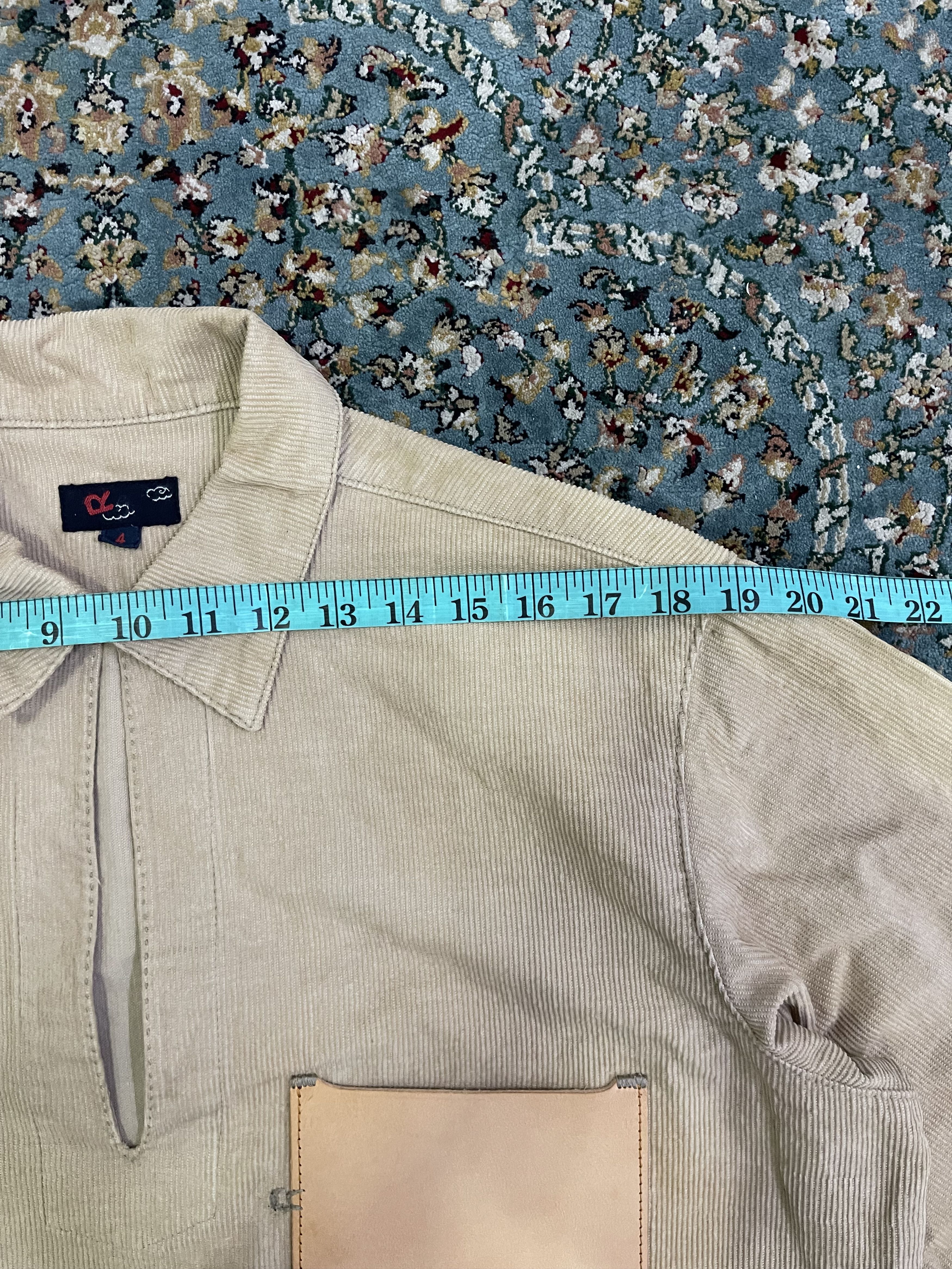 45rpm Long Sleeve Quodroy Beige 45RPM Single Button Leather Pocket Size US XL / EU 56 / 4 - 10 Thumbnail