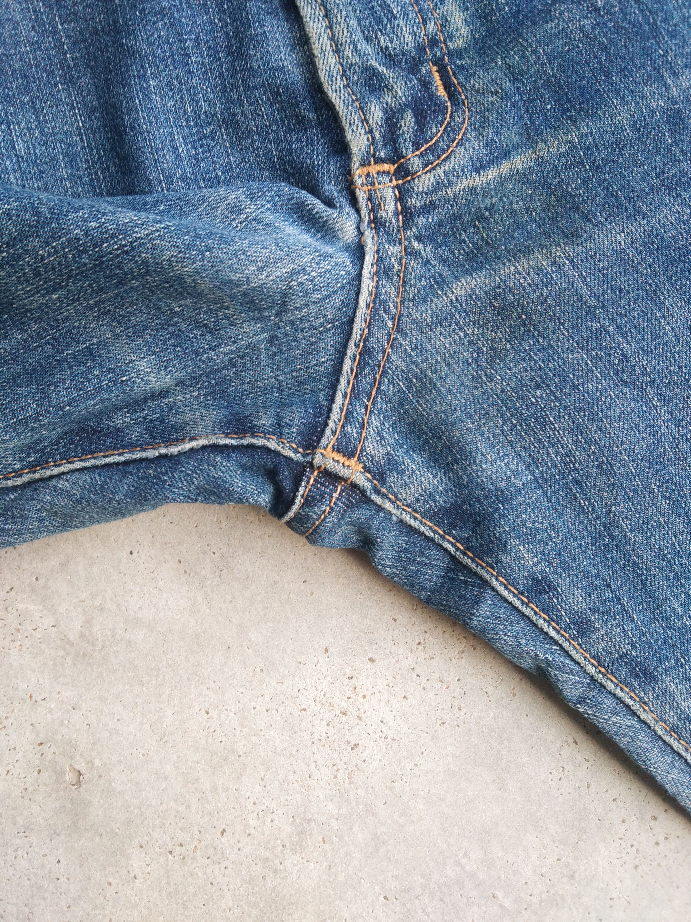 Japanese Brand Vintage Wrangler Distressed Jeans 38 Size US 38 / EU 54 - 6 Thumbnail
