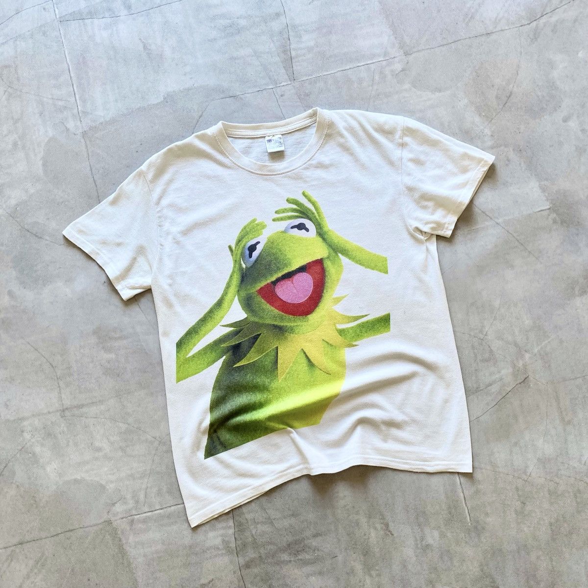 Mtv RARE 90s Kermit The Frog Big Logo Vintage T Shirt Tee Y2K Size US S / EU 44-46 / 1 - 1 Thumbnail
