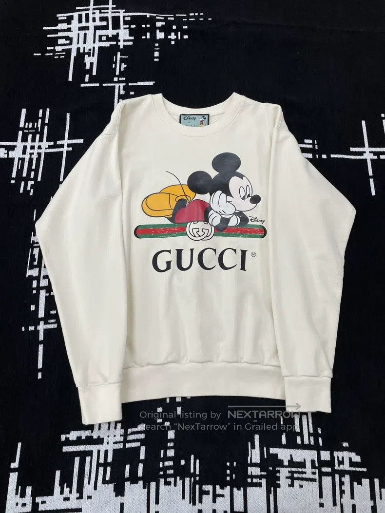 Gucci Gucci Mickey Mouse letter logo sweatshirt Size US XS / EU 42 / 0 - 1 Thumbnail