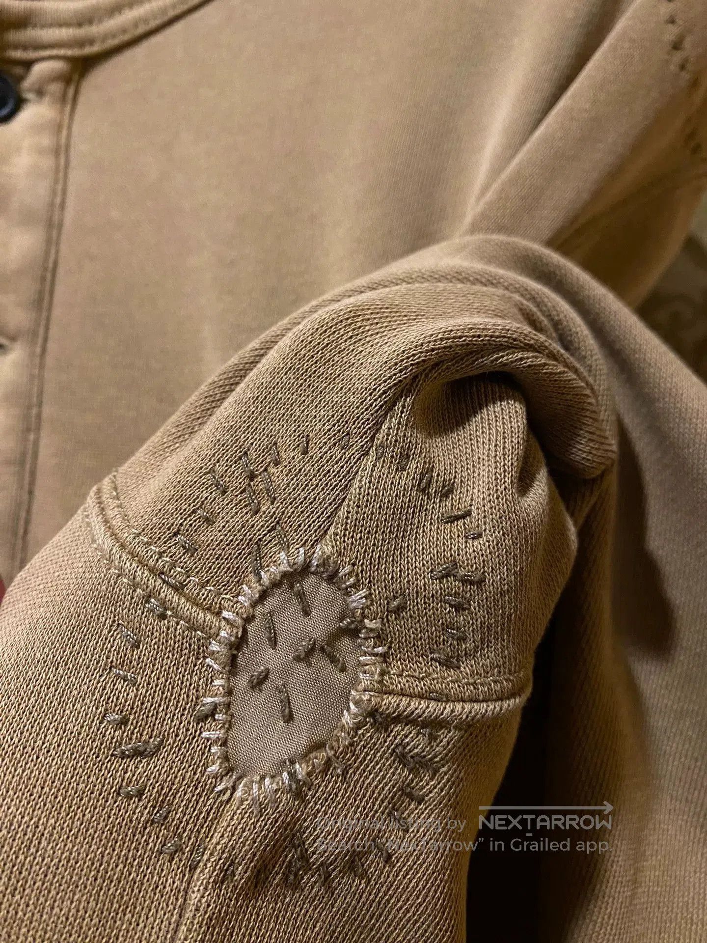 RRL Ralph Lauren rare vintage henley long sleeve shirt. Size US L / EU 52-54 / 3 - 8 Thumbnail