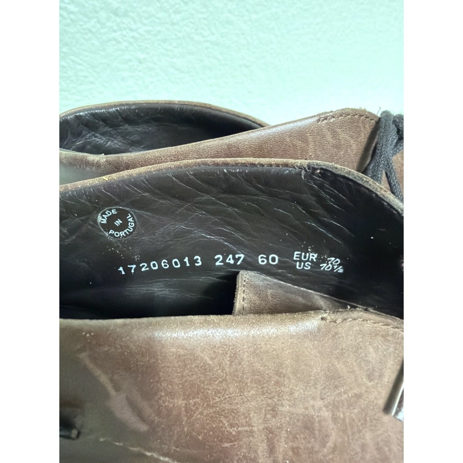 Mephisto Mephisto Brown Leather Chukka Boots Ankle Boot Portugal US 10.5 Mens Brown Leather Chukka Boots Size US 11 / EU 44 - 5 Thumbnail