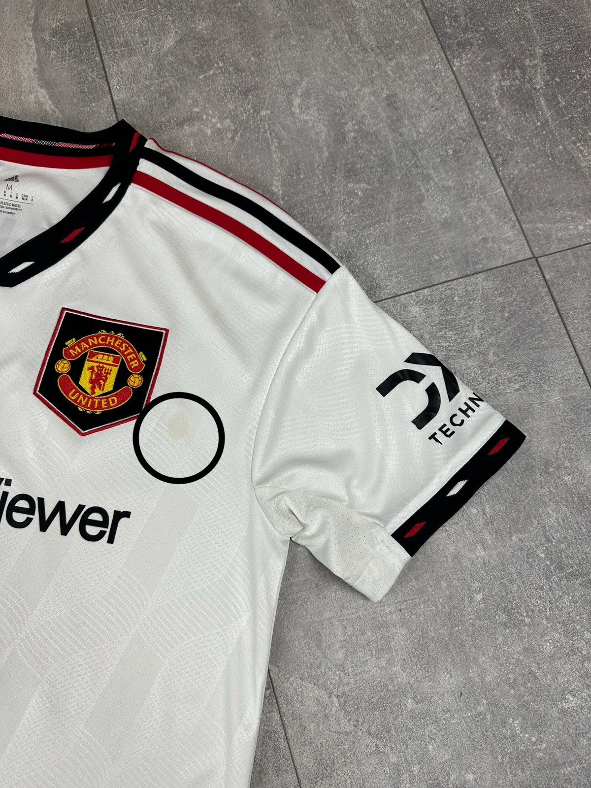 Adidas Adidas Manchester United #25 Sancho 2022/23 Away Jersey Size US M / EU 48-50 / 2 - 3 Thumbnail