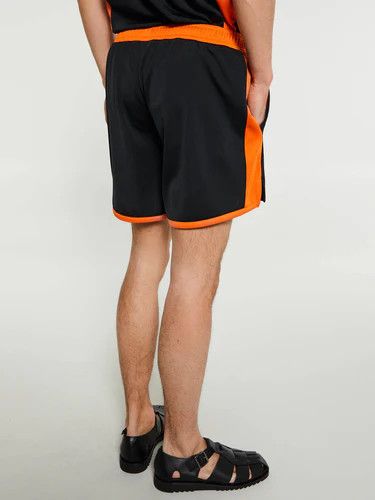 Wales Bonner o1h1sh10525 Home Jersey Shorts in Black Size US 32 / EU 48 - 6 Thumbnail