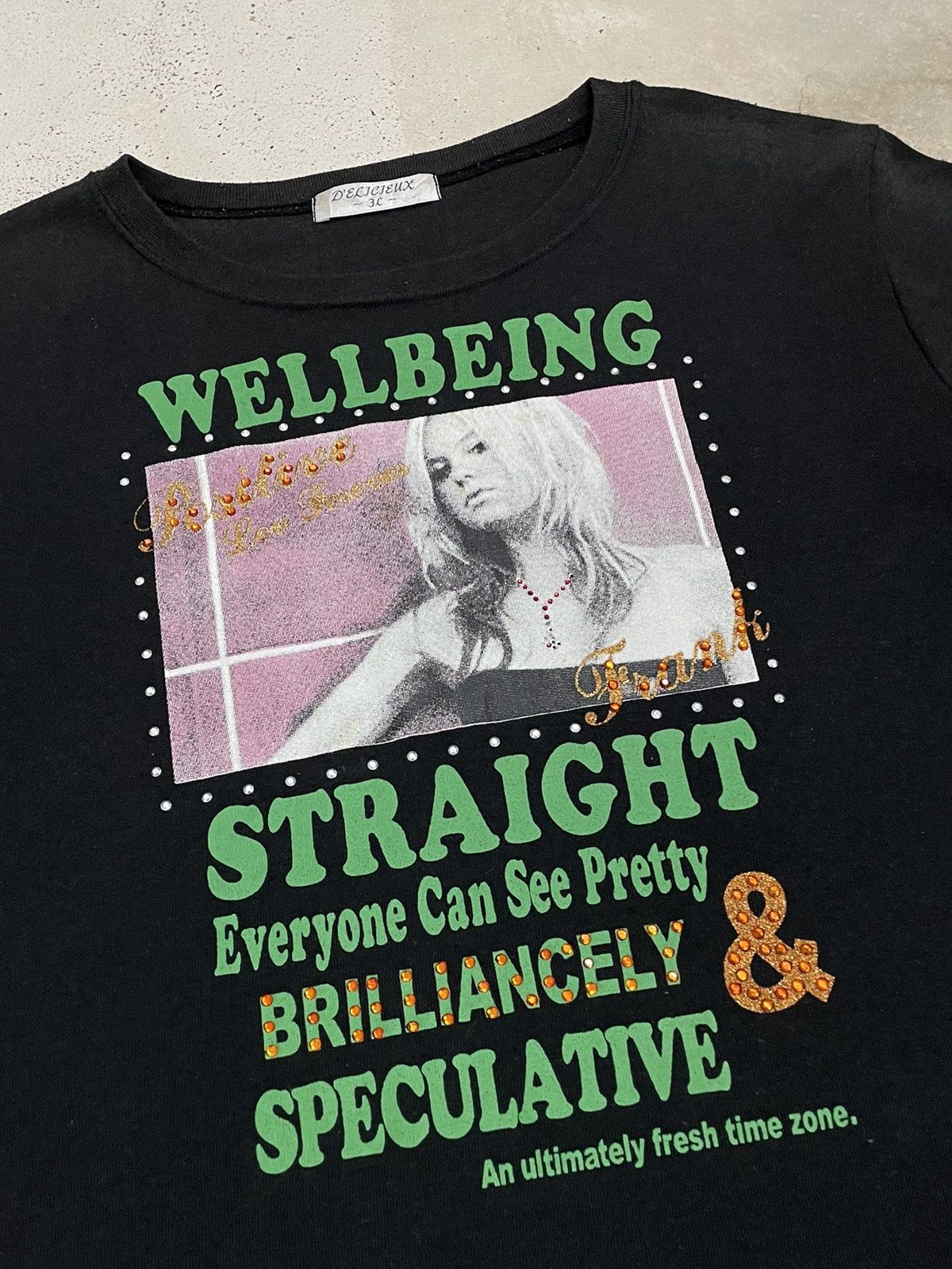 Hysteric Glamour Faded Deljejeux Hysteric Style Phot Tee Blink Wording Size US L / EU 52-54 / 3 - 5 Thumbnail