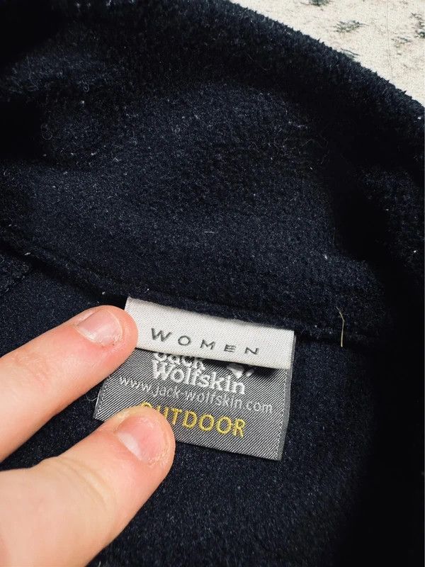 Jack Wolfskin Jack Wolfskin fleece zip jacket black L Size L / US 10 / IT 46 - 4 Thumbnail