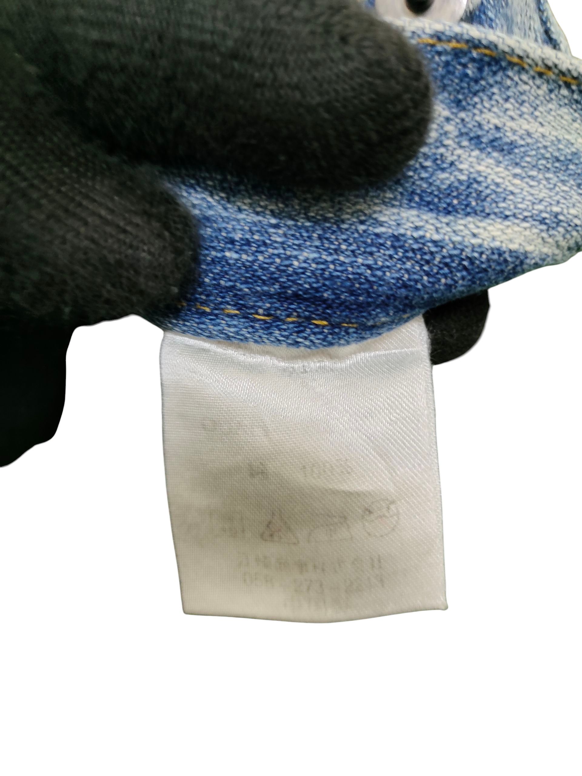 Undercover Loma Point Japan Jeans - Peace Logo Distress Grunge Denim Size US 32 / EU 48 - 11 Thumbnail