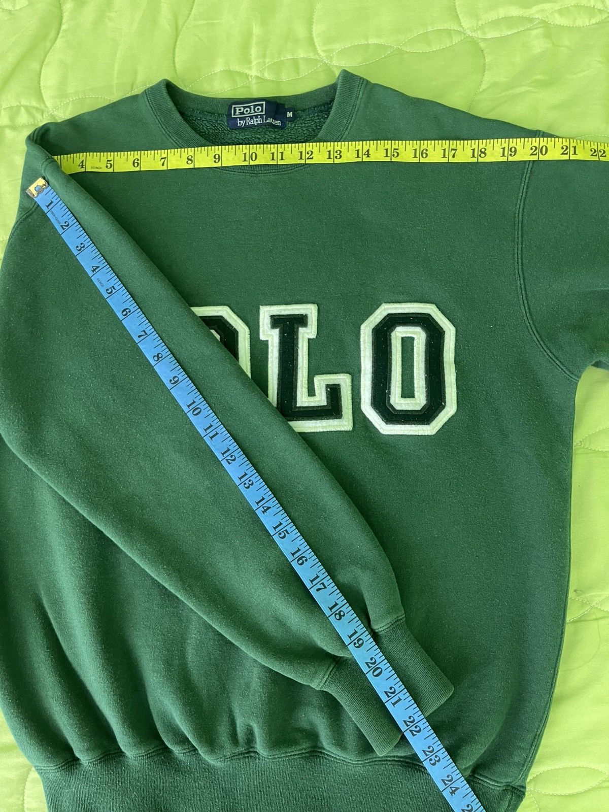 Polo Ralph Lauren Vintage Polo RL POLO Spellout Logo Embroidered Sweatshirt Size US M / EU 48-50 / 2 - 14 Thumbnail
