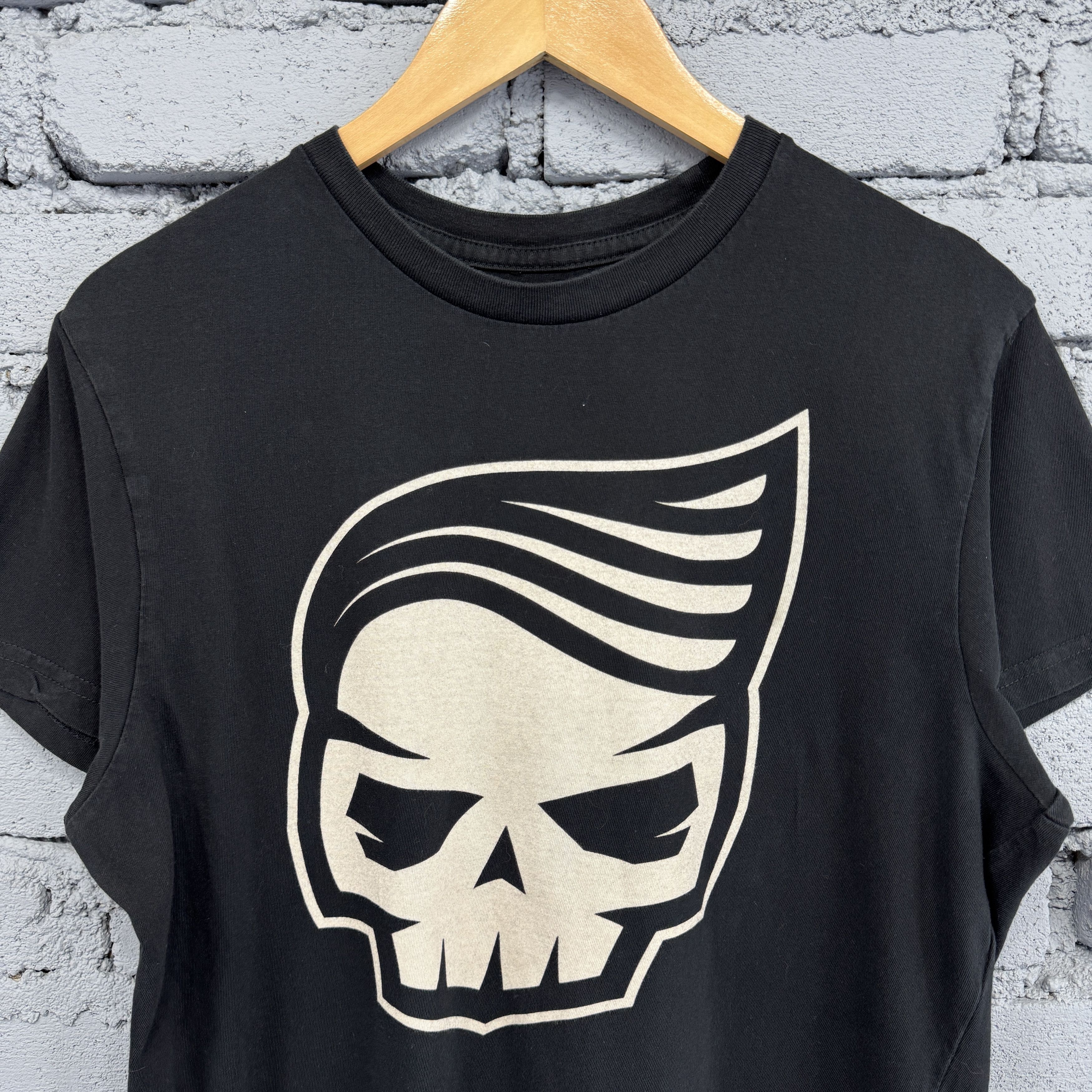 Vintage Rare Skull Logo Your Biker Gang Tshirt Size US M / EU 48-50 / 2 - 3 Thumbnail