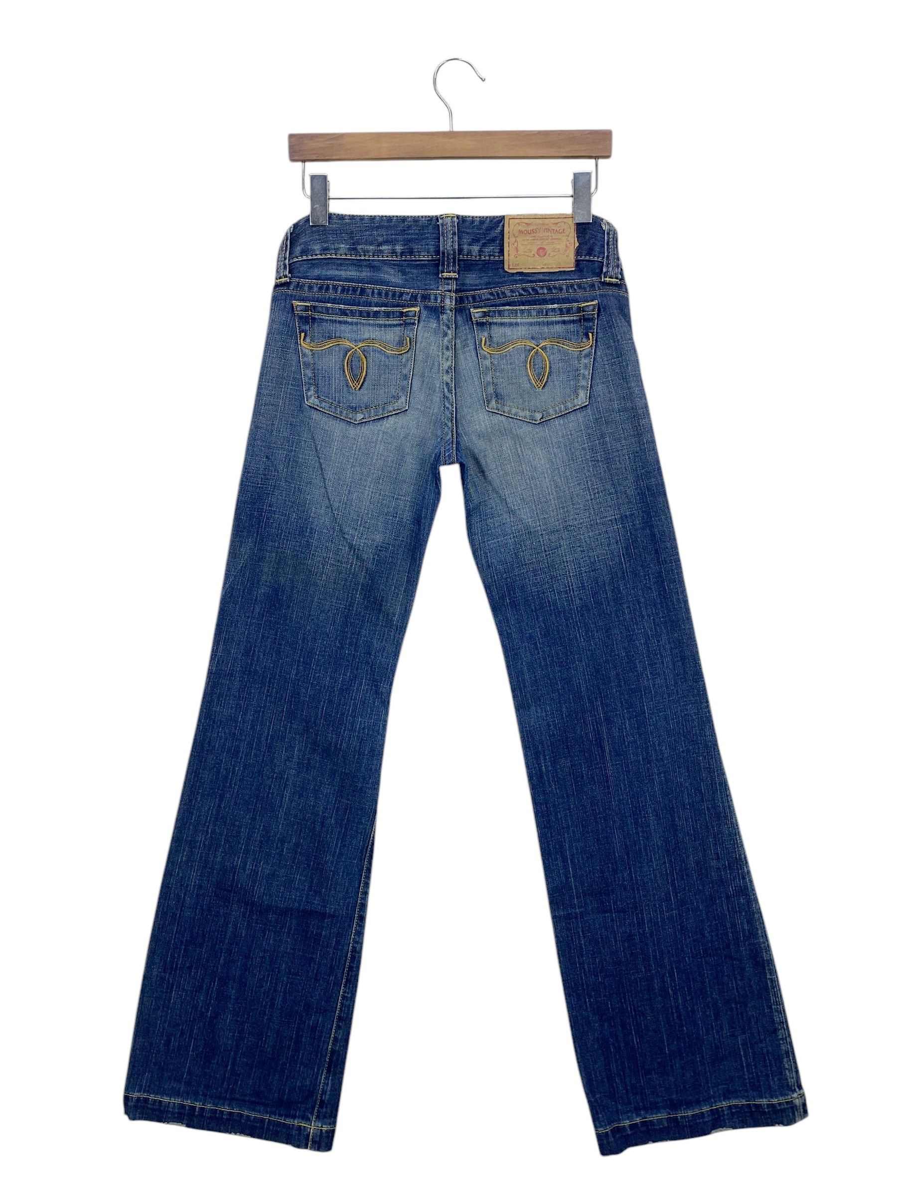 Japanese Brand × MOUSSY Moussy Japan Low Rise Loose Wide Leg Jeans Size 27" / US 4 / IT 40 - 1 Thumbnail