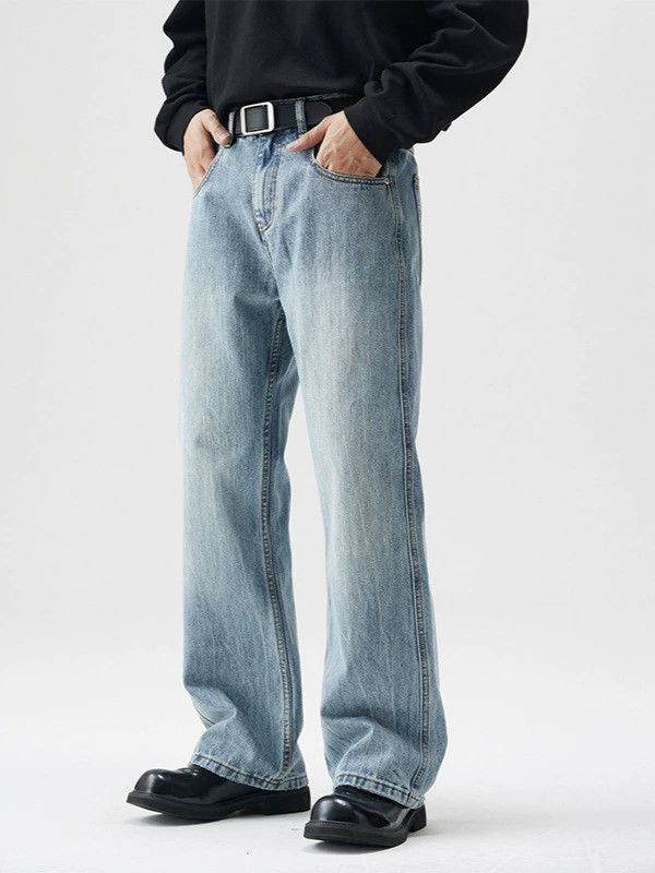 Jean American retro men's flared high street jeans Size US 32 / EU 48 - 2 Thumbnail