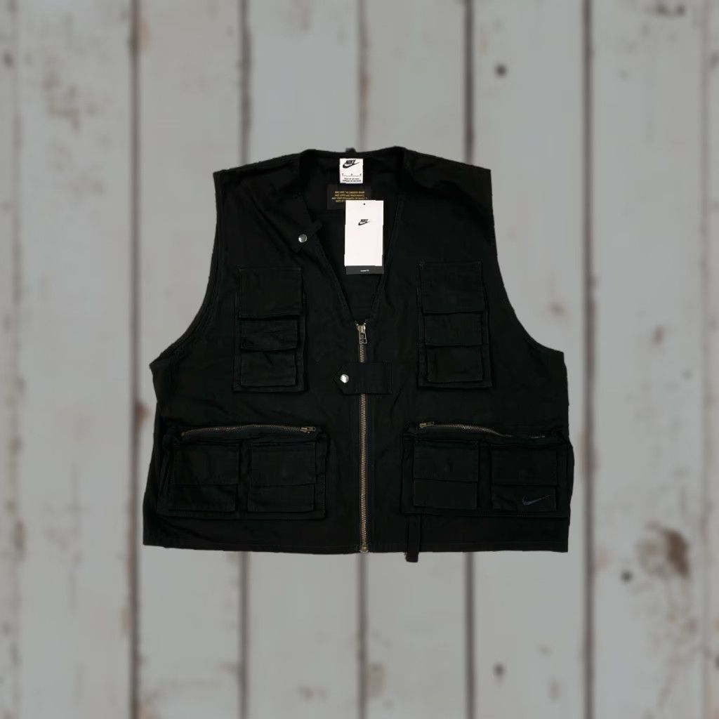 Nike Nike Life Utility Fishing Black Vest Mens Medium New Size US M / EU 48-50 / 2 - 1 Thumbnail
