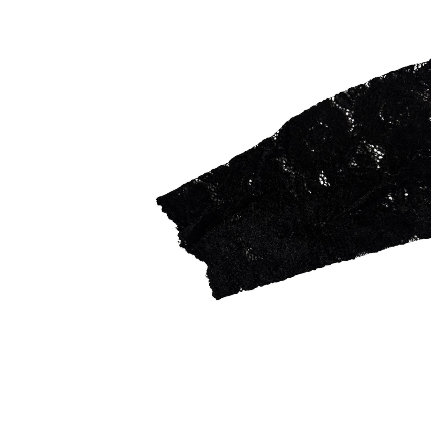 Other Women’s Black Lacy Arms A Line Tea Dress – Small Size M / US 6-8 / IT 42-44 - 5 Thumbnail