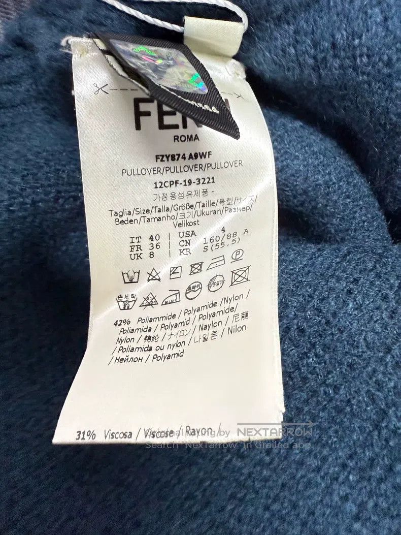 Fendi Fendi Solid stand collar sweater Size XS / US 0-2 / IT 36-38 - 8 Thumbnail