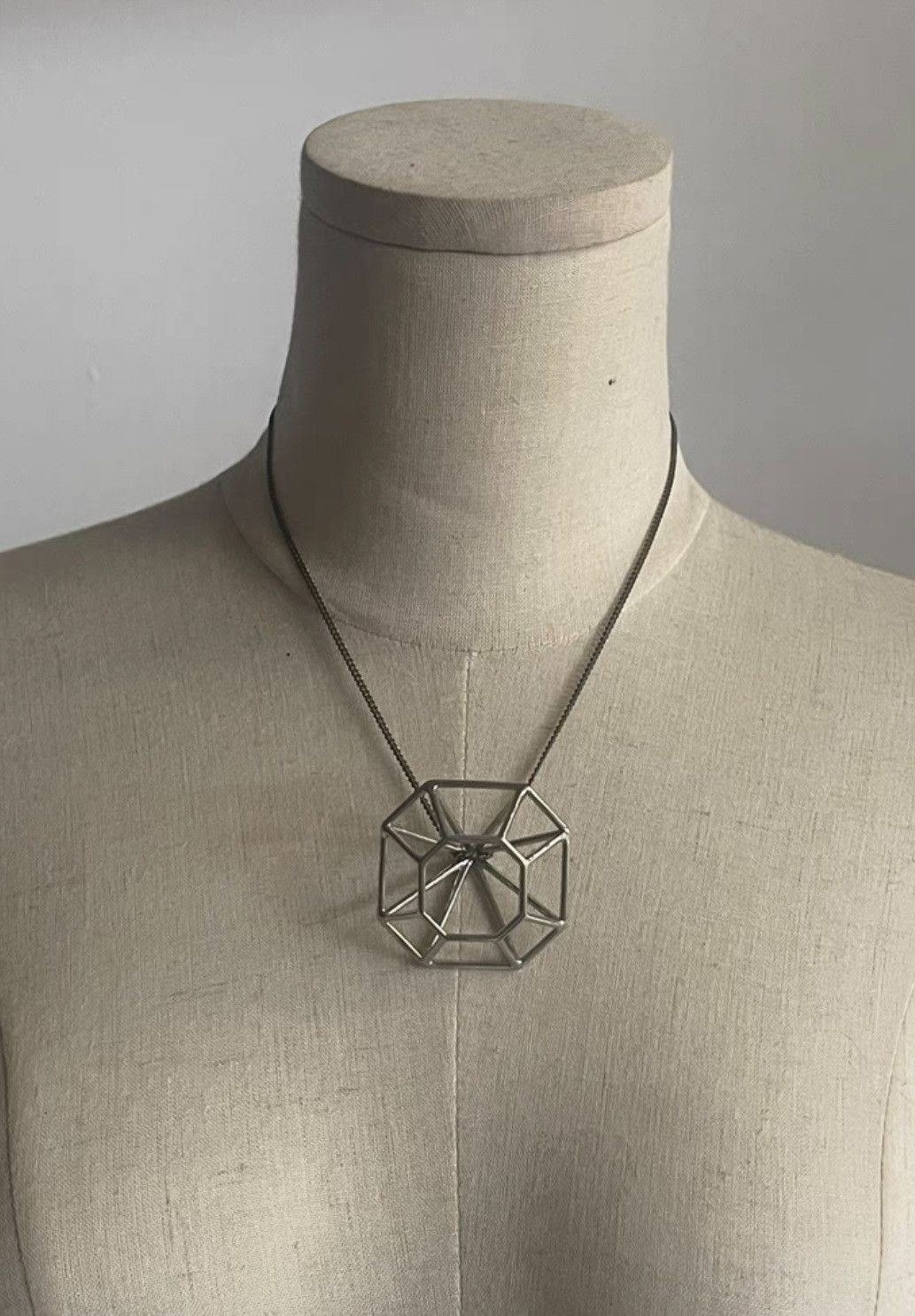Maison Margiela Maison Martin Margiela｜Diamond hollow necklace Size ONE SIZE - 3 Thumbnail