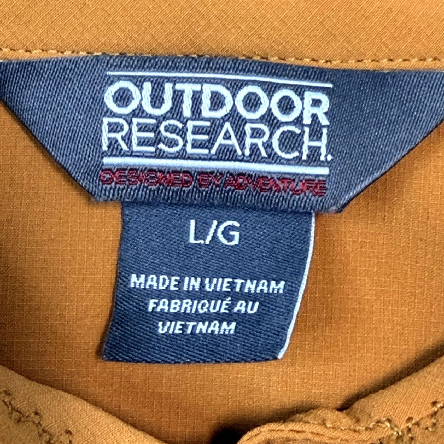 Outdoor Research Outdoor Research Ferrosi Shirt Jacket Womens Large Orange Snap Front Pockets Shirt Jacket Womens Large Orange Pockets Size L / US 10 / IT 46 - 4 Thumbnail