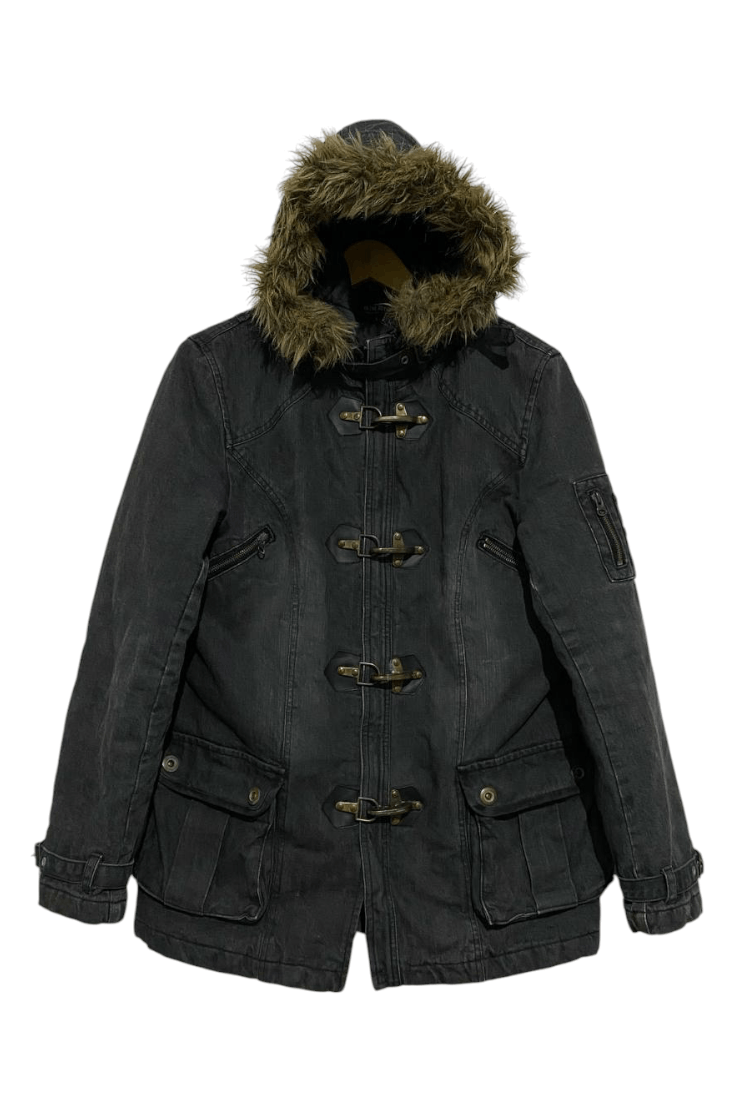 Vintage IN THE ATTIC FAUX FUR JACKET ifsixwasnine lgb style 