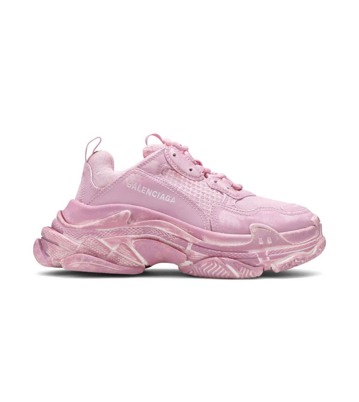 Balenciaga NEW Balenciaga Women’s Triple S Sneaker Faded Pink Size 36 Size US 6 / IT 36 - 1 Thumbnail