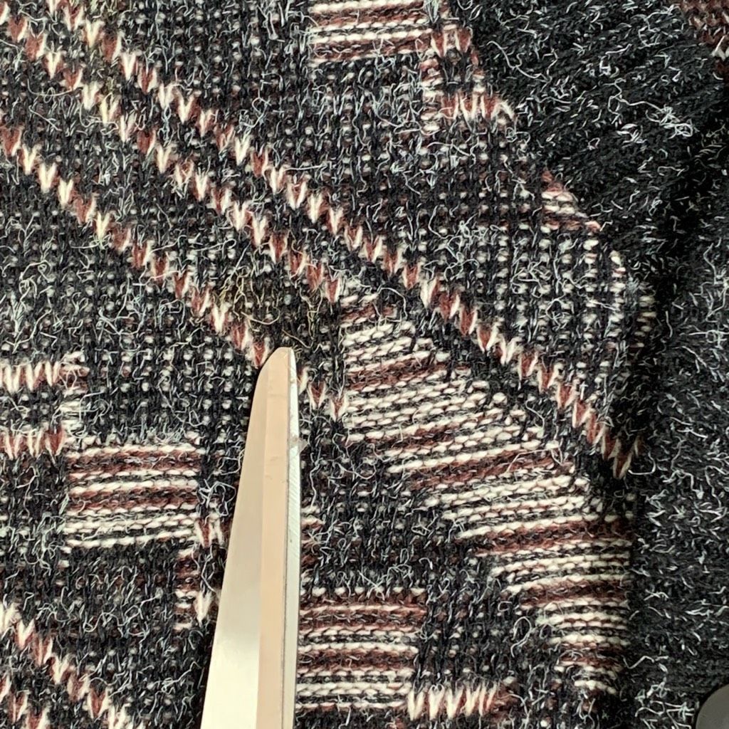 Vintage Vintage 80s Peconic Bay Cardigan Sweater Oversized Knit Geom Size US L / EU 52-54 / 3 - 7 Thumbnail